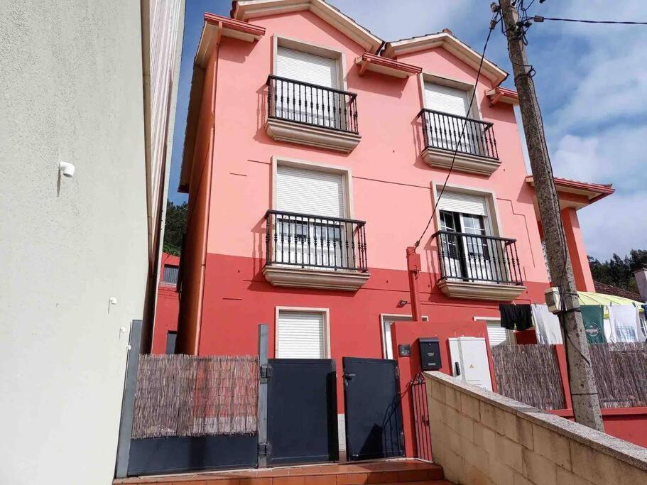Agradable Casa Con Patio A 100 Metros De La Playa Vilarino (O Salnes) Exterior foto